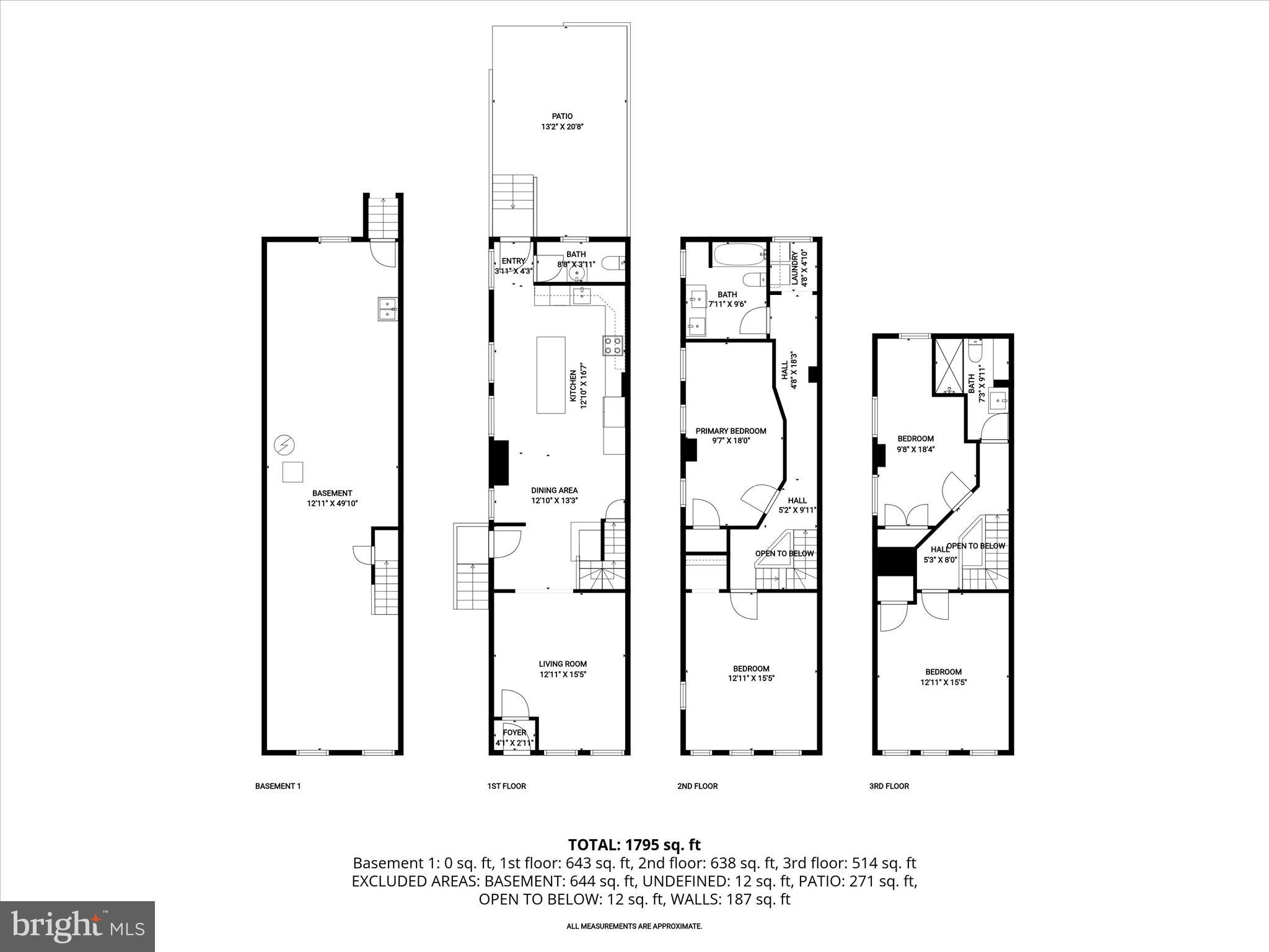 2820 East Baltimore Street Baltimore, MD 21224 - Photo 41 of 45 a black and white photo of a room