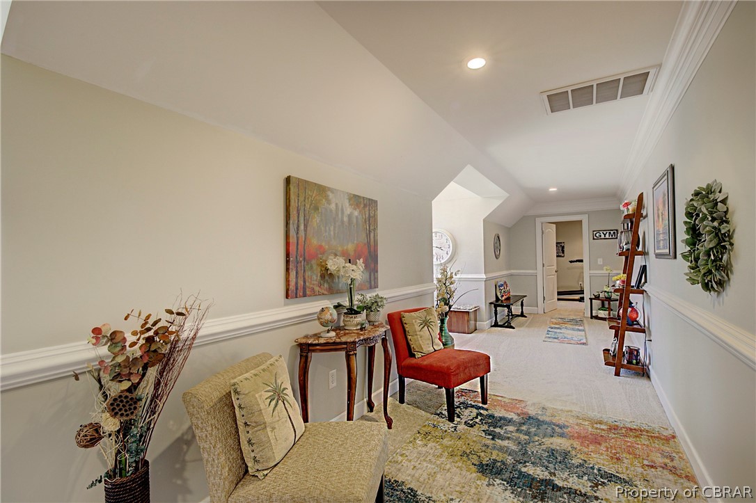 3314 Sassafras Road Gloucester, VA 23061 - Photo 42 of 50 Sitting Area on 2nd Floor Hallway