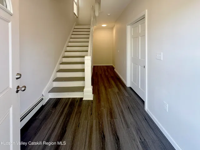 a view of a staircase