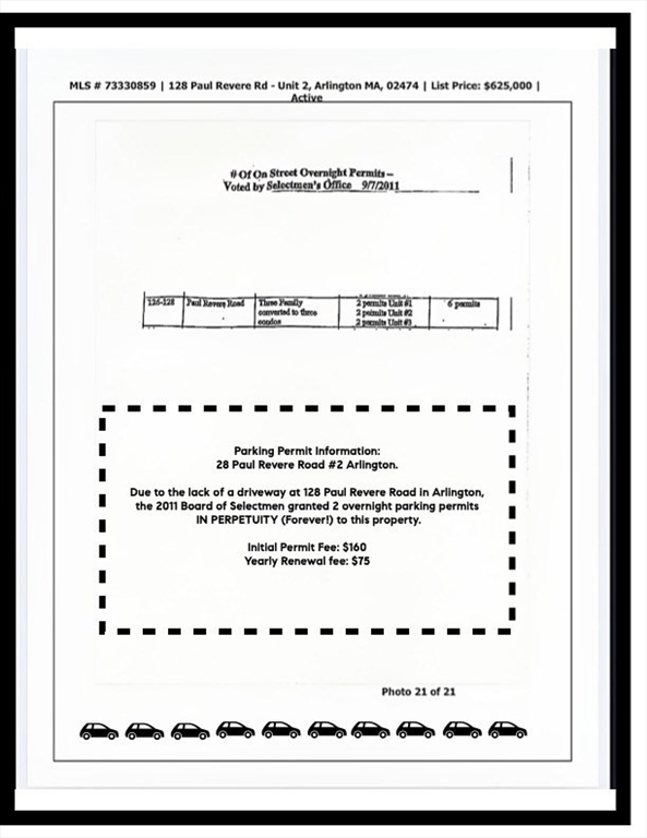 128 Paul Revere Road, Unit 2 Arlington, MA 02476 - Photo 21 of 21