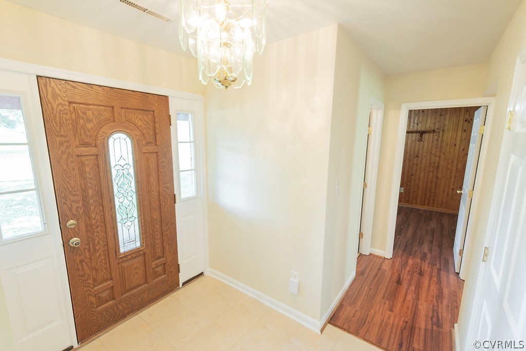 1593 Baxter Road Prince George, VA 23875 - Photo 2 of 29 a view of front door with wooden floor