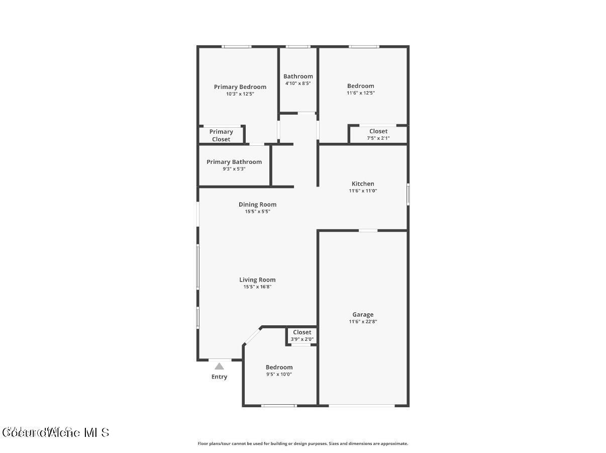 99 Big Burl Road Sagle, ID 83860 - Photo 21 of 21 Floor Plan