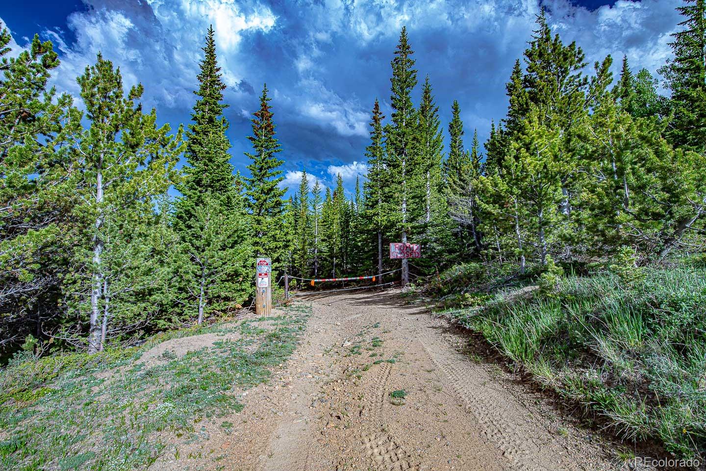 111 Mosquito Creek Road Idaho Springs, CO 80452 - Photo 42 of 50 a view of a dirt pathway both side of house