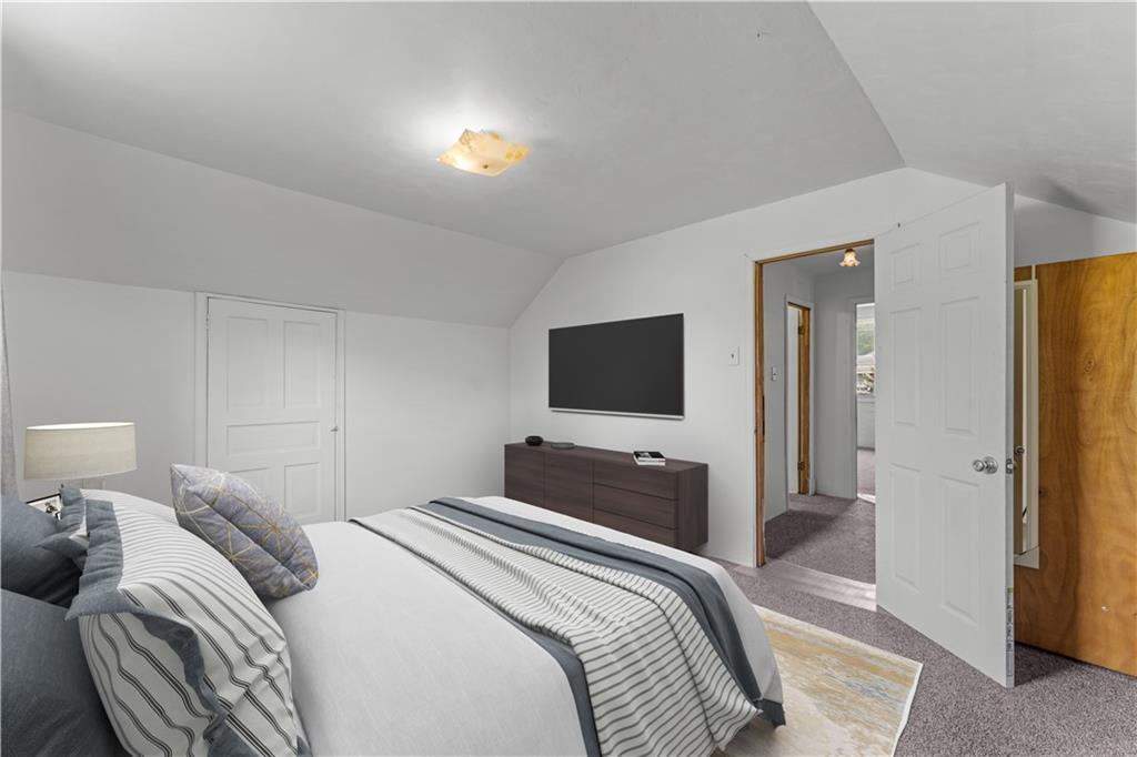369 Lefever Hill Road Cheswick, PA 15024 - Photo 34 of 38 2nd Bedroom on 2nd Floor has been virtually staged to inspire decorating ideas!