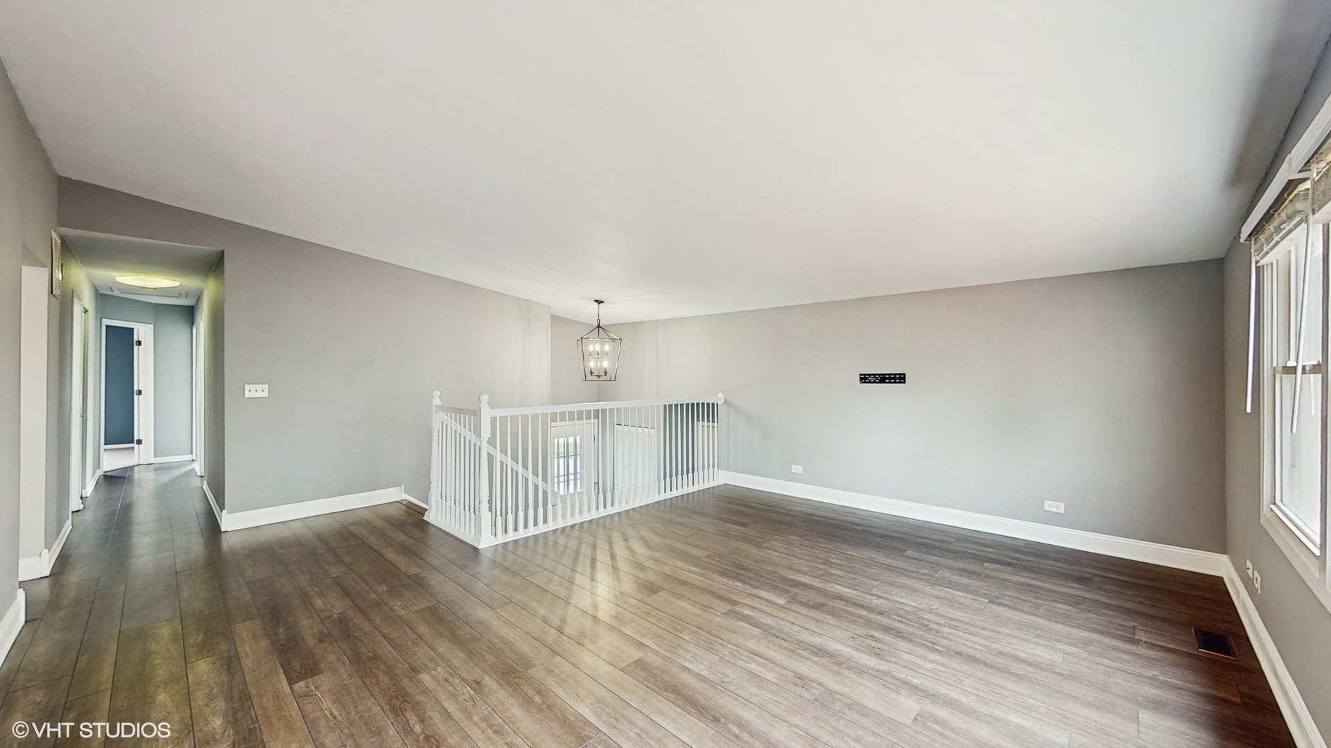 2525 Ridge Road Aurora, IL 60504 - Photo 8 of 36 wooden floor in an empty room with a window