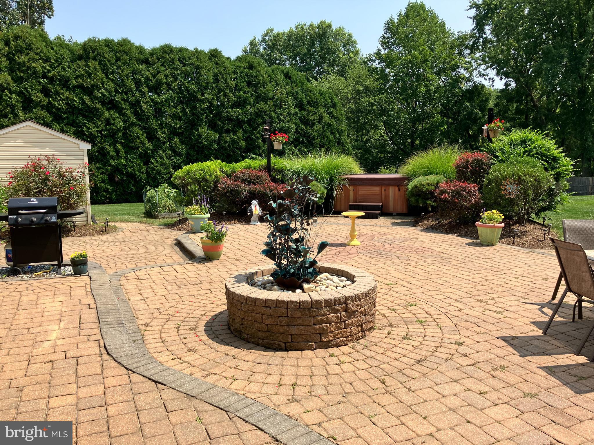 1302 Eagle Road West Chester, PA 19382 - Photo 14 of 57 Extensive Hardscape (Summer)