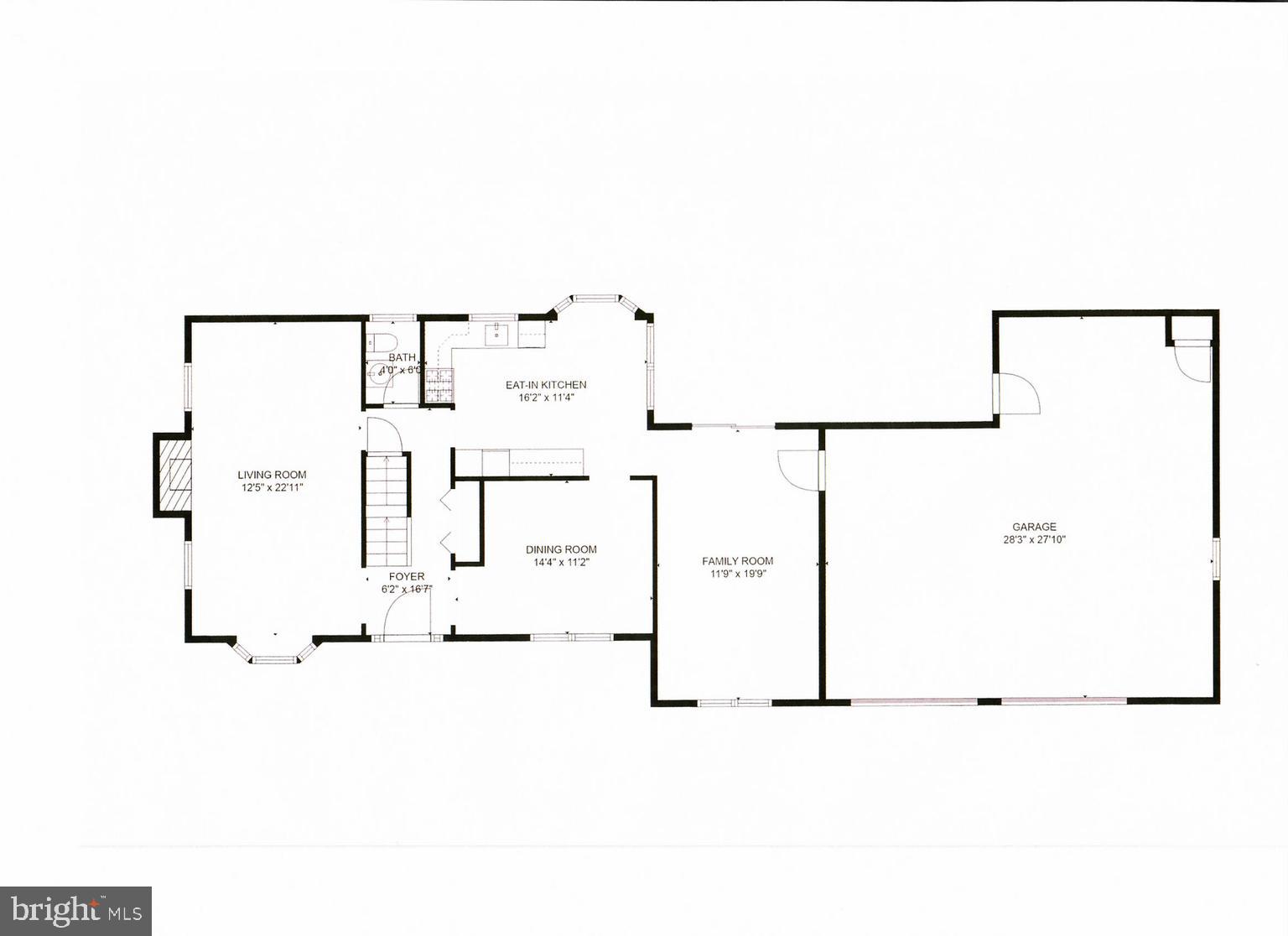 1302 Eagle Road West Chester, PA 19382 - Photo 55 of 57 Main Level Floor Plan