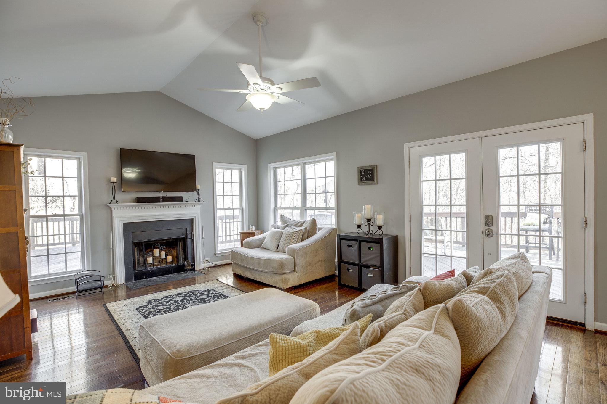 6363 Yates Ford Road Manassas, VA 20111 - Photo 16 of 53 Inviting Family Room with Cathedral Ceiling