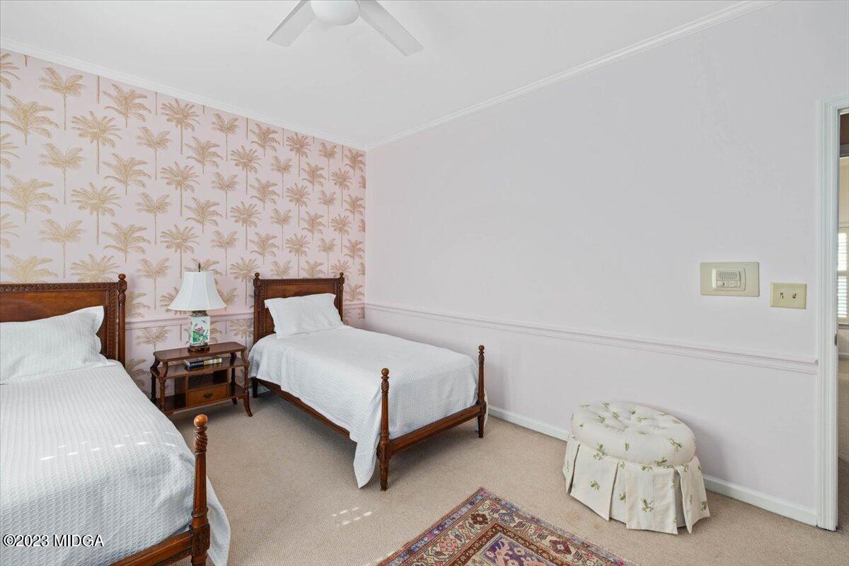 1158 St Andrews Drive Macon, GA 31210 - Photo 14 of 79 a bedroom with a bed and a window