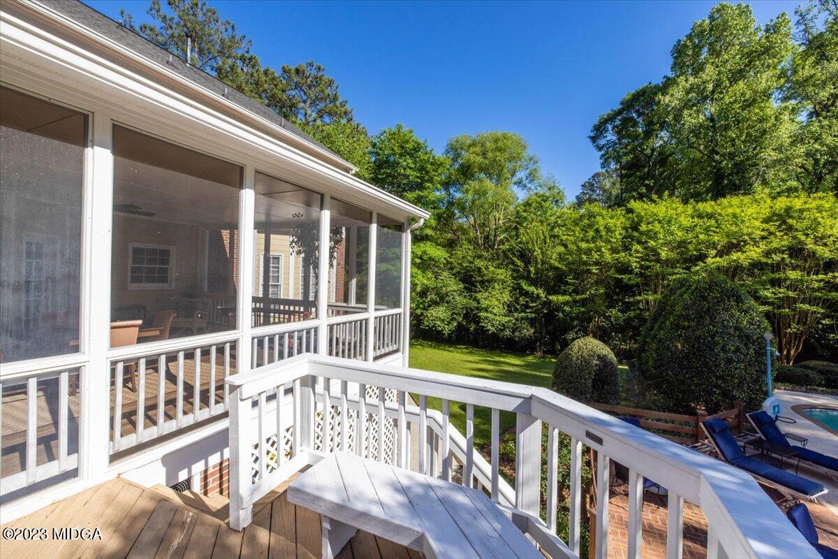 1158 St Andrews Drive Macon, GA 31210 - Photo 54 of 79 a view of a balcony