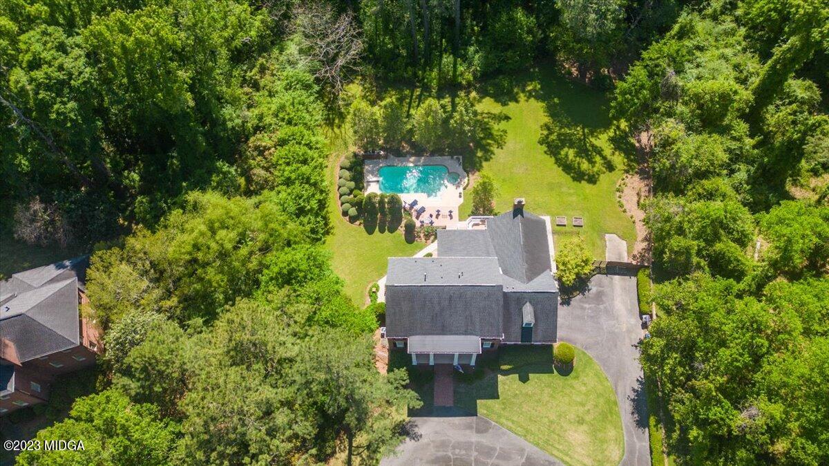 1158 St Andrews Drive Macon, GA 31210 - Photo 63 of 79 an aerial view of a house with a yard