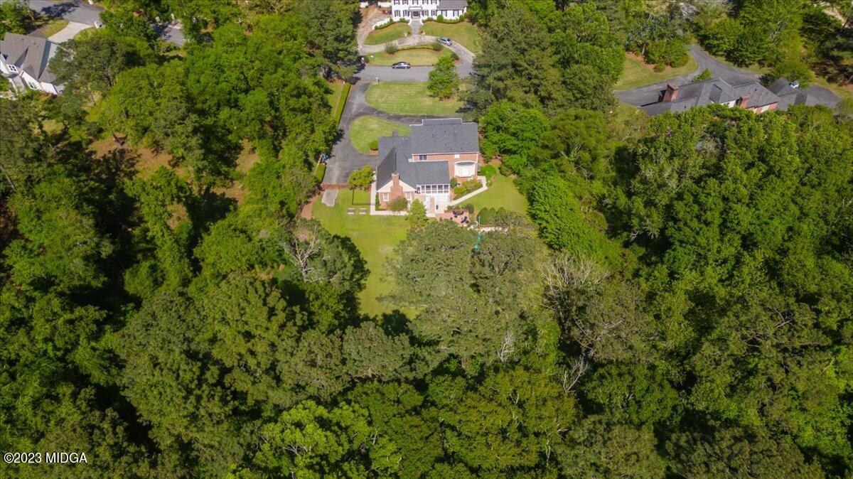 1158 St Andrews Drive Macon, GA 31210 - Photo 66 of 79 an aerial view of a house with a yard