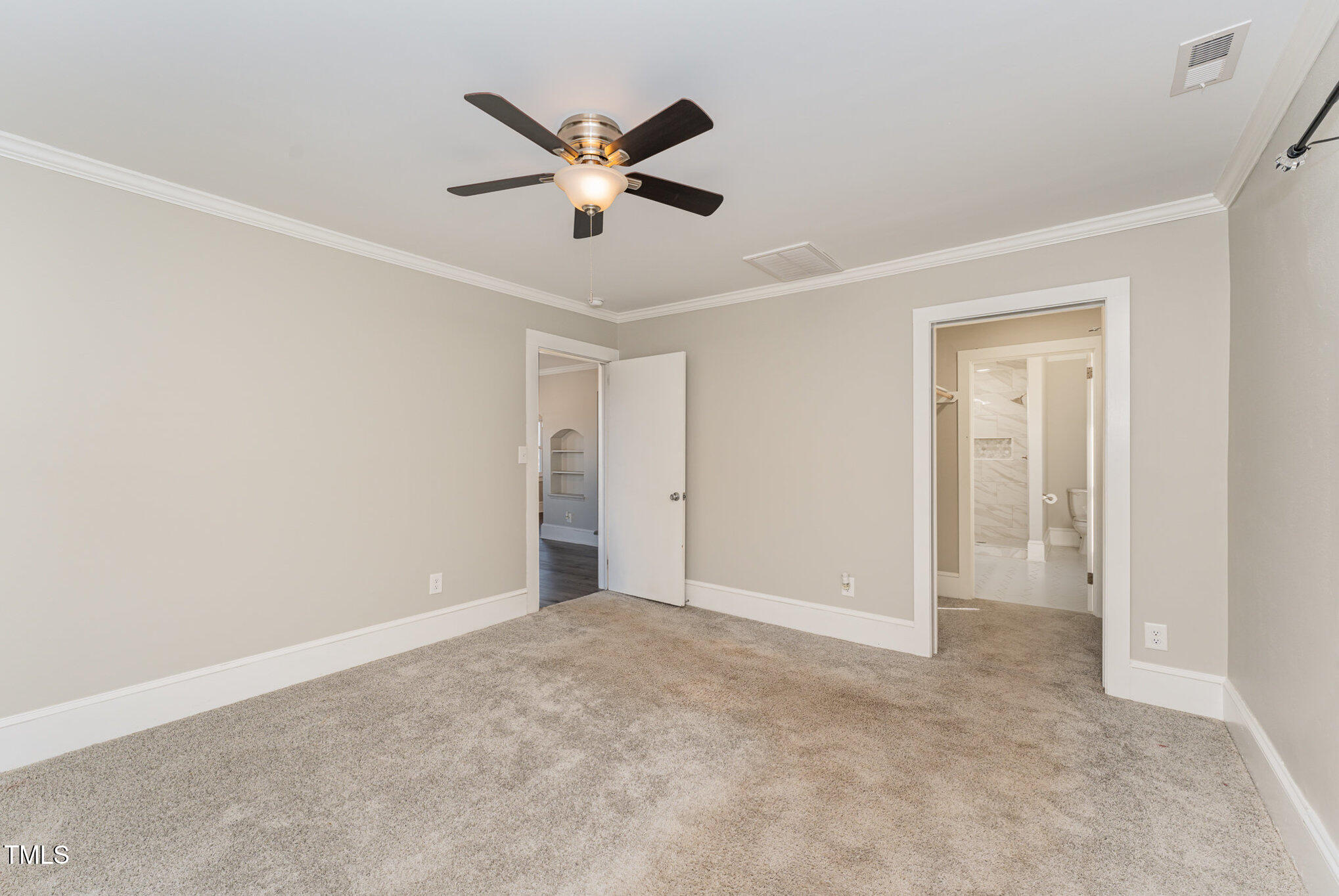 3040 Basstown Road Clinton, NC 28328 - Photo 12 of 30 Primary Bedroom with closet passing through to the Primary Bathroom.