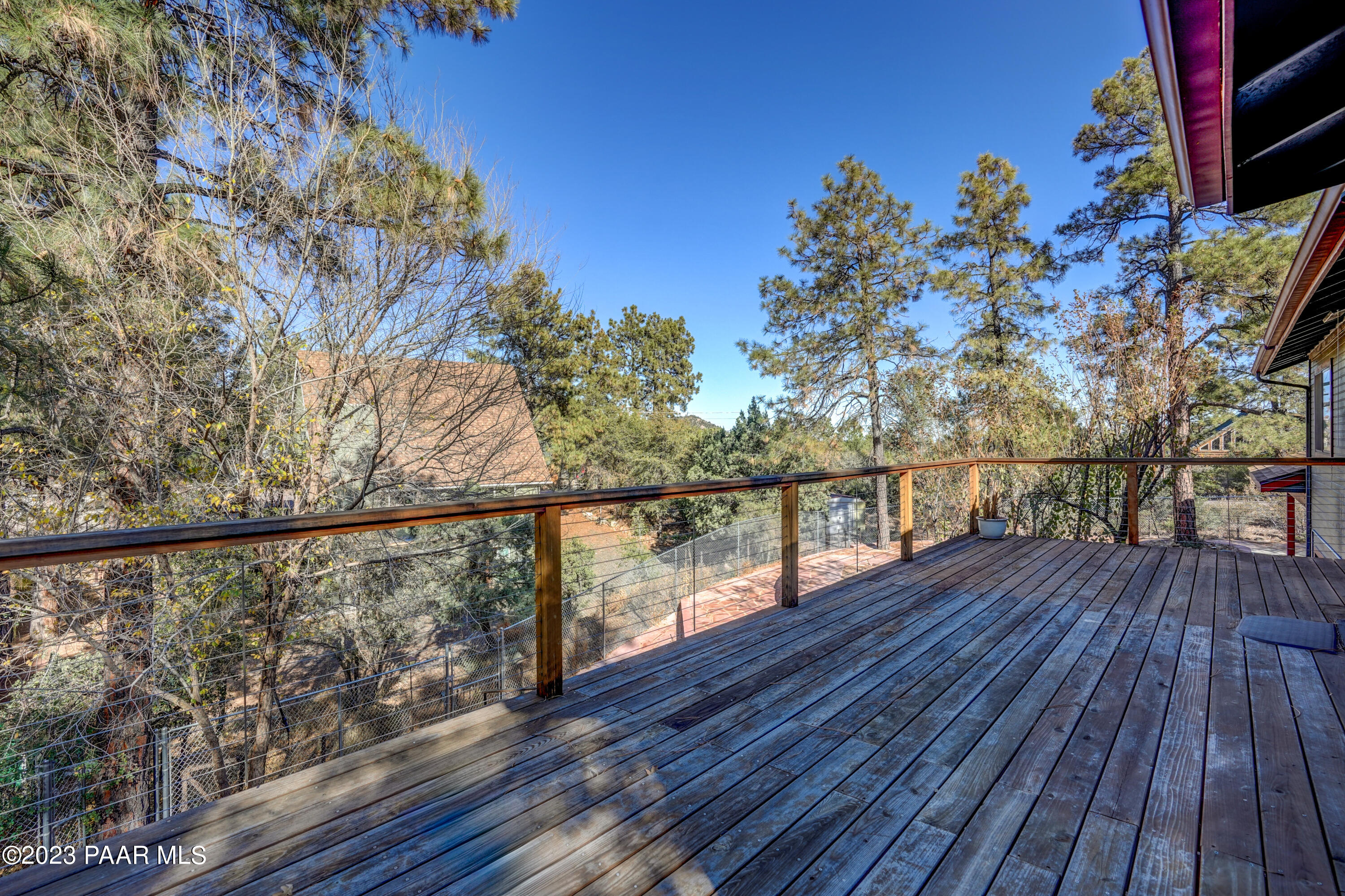 2064 View Point Road Prescott, AZ 86303 - Photo 16 of 51 Back Deck Off Living Room