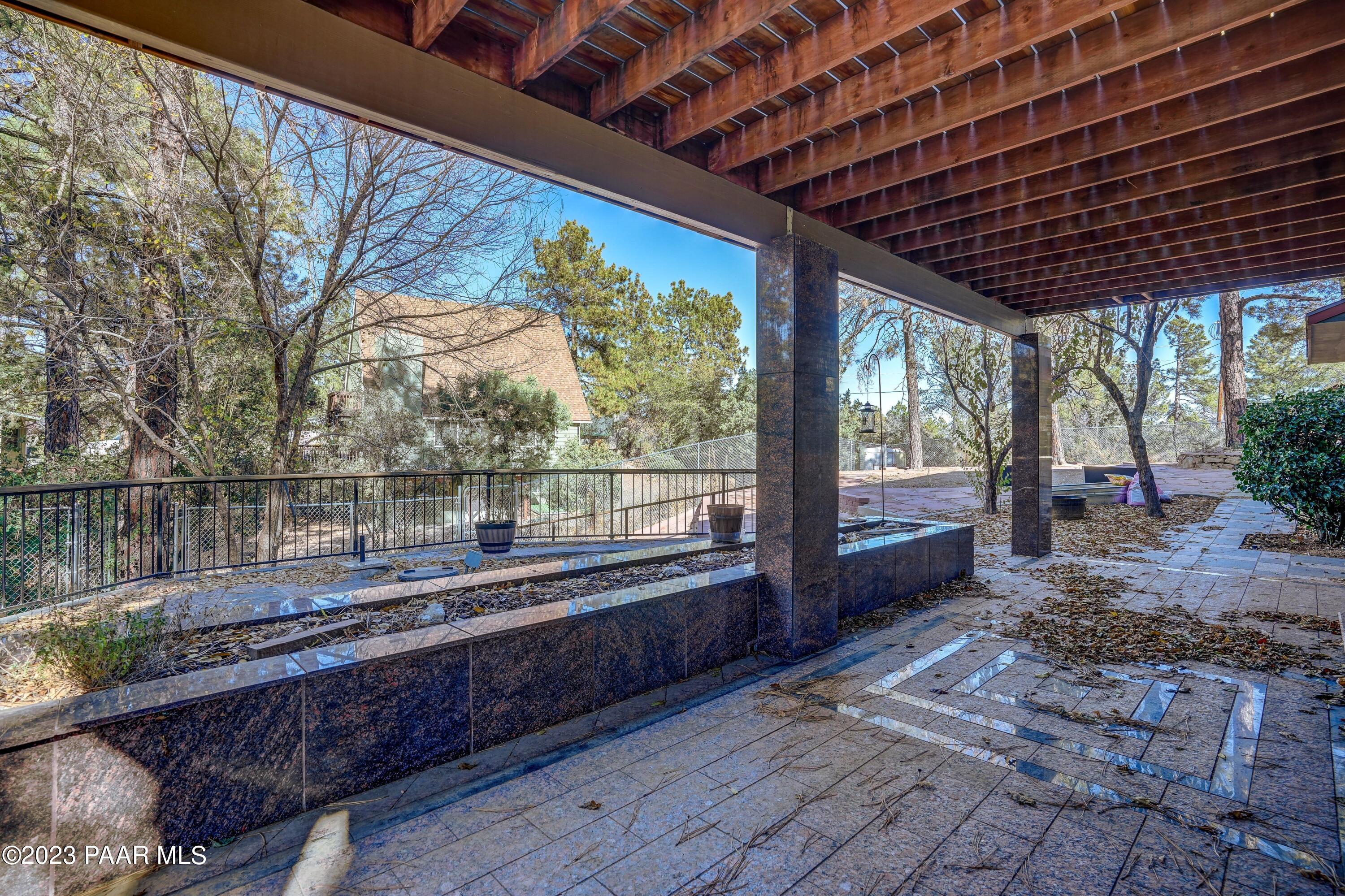 2064 View Point Road Prescott, AZ 86303 - Photo 45 of 51 Back Patio shot 2