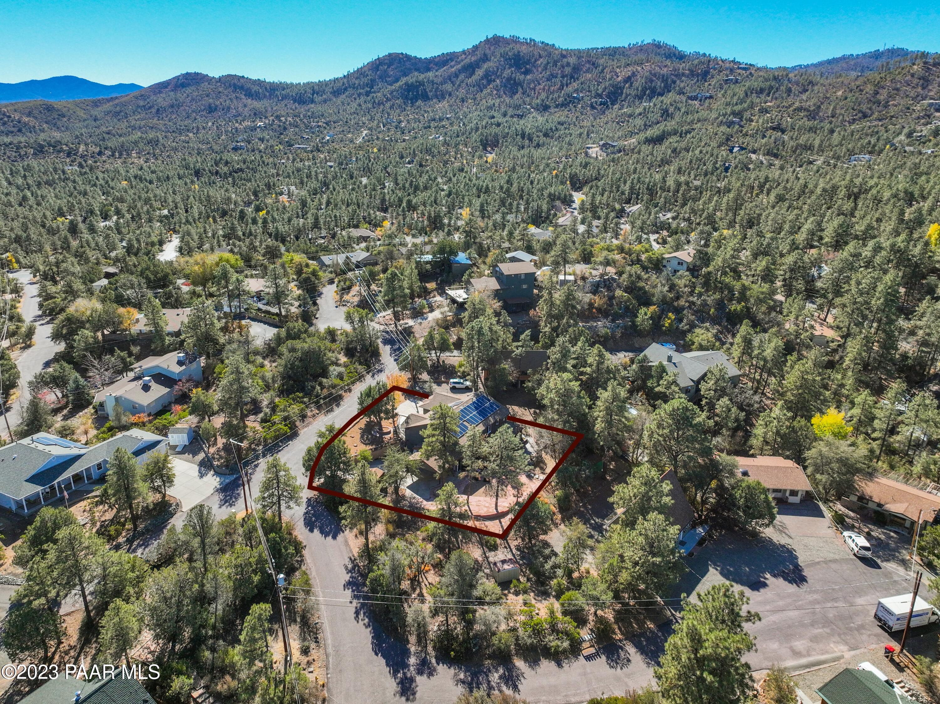 2064 View Point Road Prescott, AZ 86303 - Photo 49 of 51 Lots of Trees