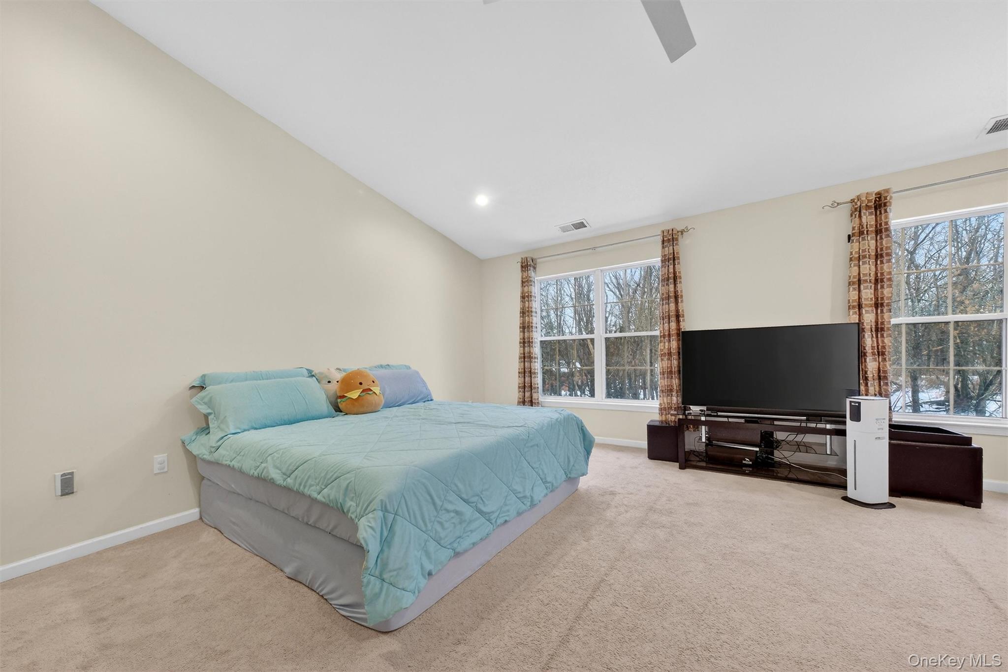 1123 Cold Spring Road Fishkill, NY 12524 - Photo 24 of 44 a bedroom with furniture and a flat screen tv