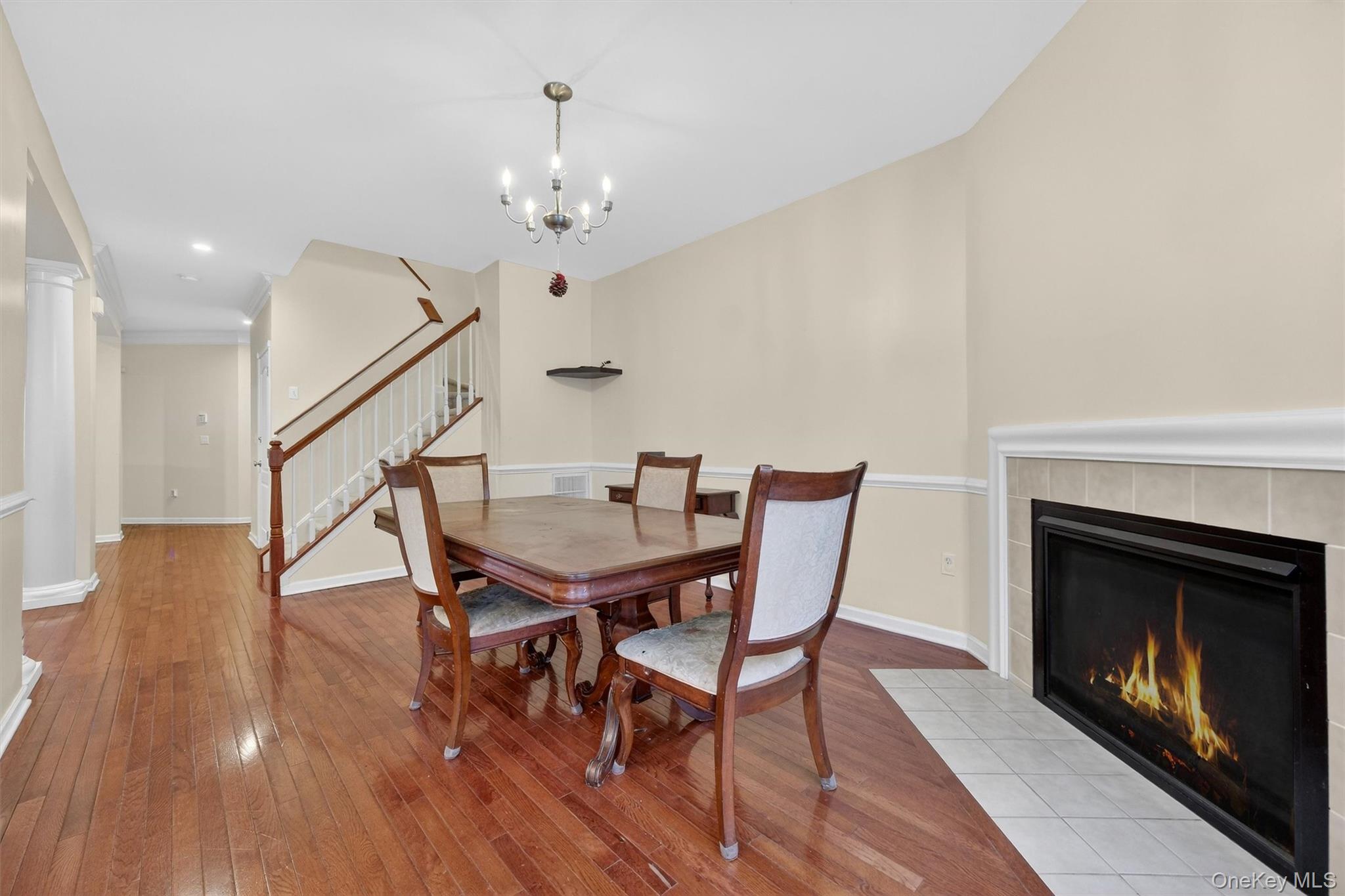 1123 Cold Spring Road Fishkill, NY 12524 - Photo 10 of 44 a view of a dining room with furniture and wooden floor