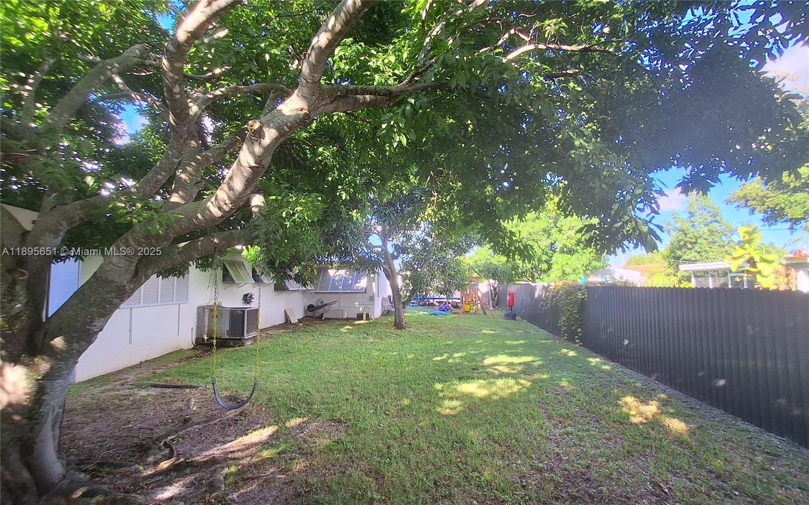 10305 Southwest 149th Terrace Miami, FL 33176 - Photo 36 of 39 a backyard of a house with lots of green space