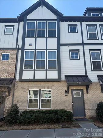 a front view of multi story residential apartment building
