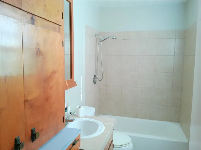 a view of outdoor space and deck