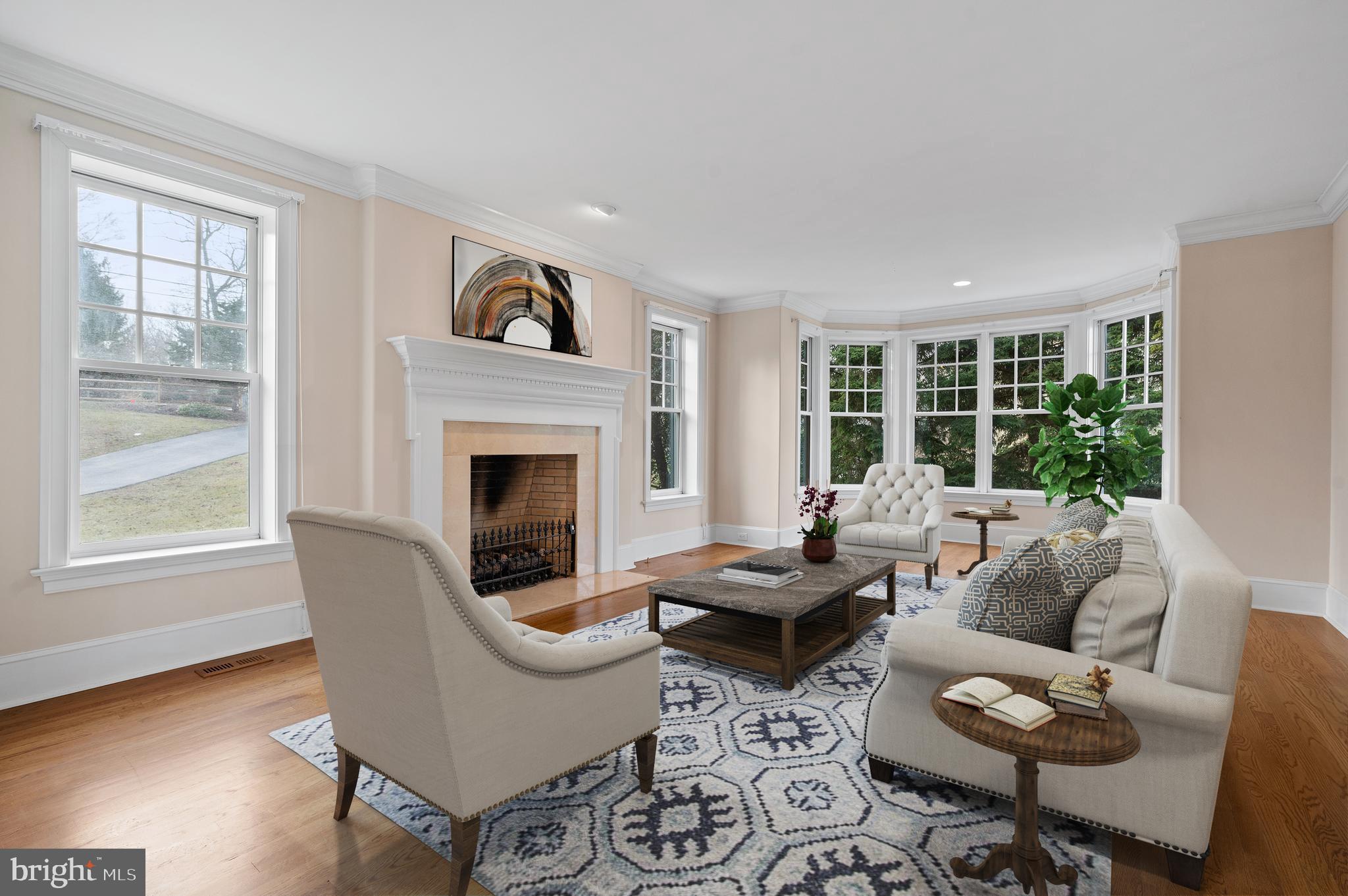 1659 Boot Road West Chester, PA 19380 - Photo 13 of 65 a living room with furniture and a fireplace