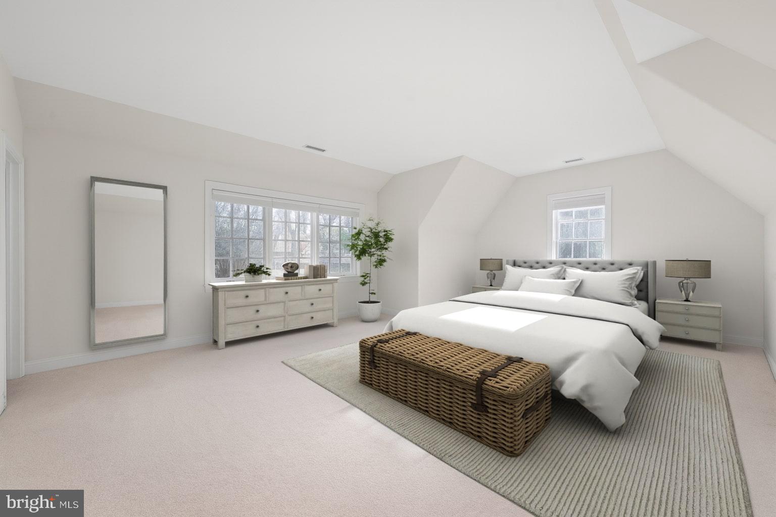 1659 Boot Road West Chester, PA 19380 - Photo 47 of 65 a spacious bedroom with a bed and a couch