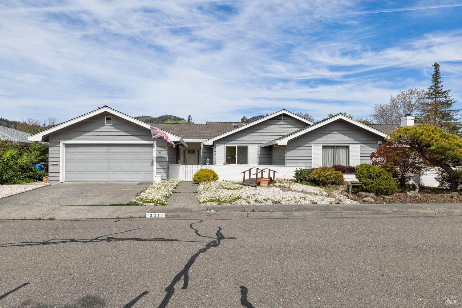 a view of house and outdoor space