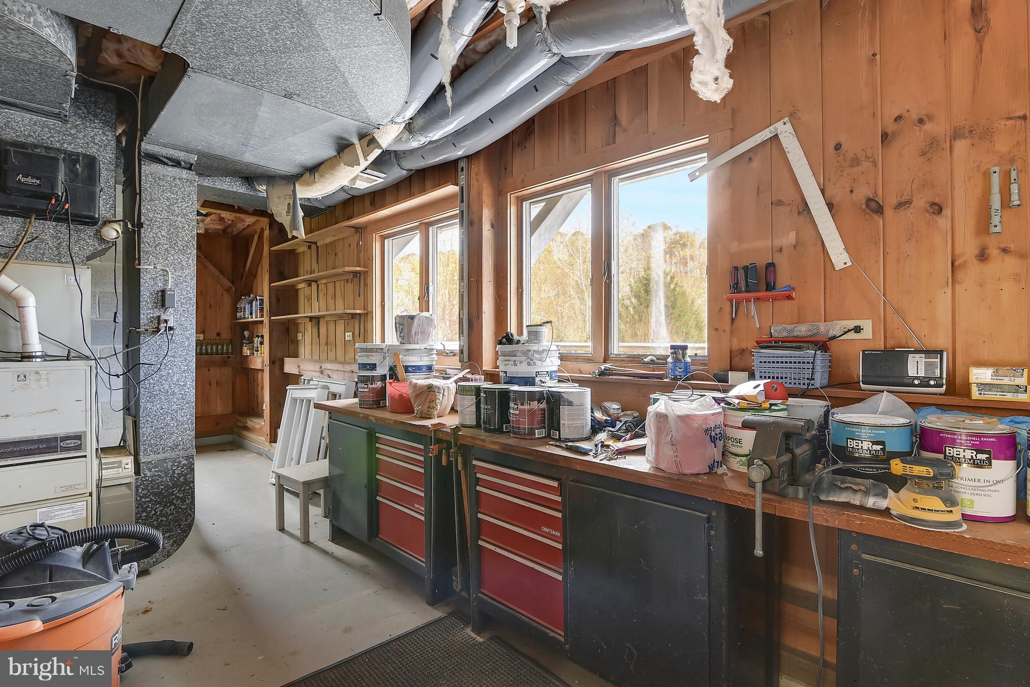 38243 Lime Kiln Road Middleburg, VA 20117 - Photo 36 of 94 Work room off of garage / main level