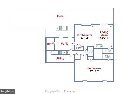 38243 Lime Kiln Road Middleburg, VA 20117 - Photo 89 of 94 Lower Level Floor Plan