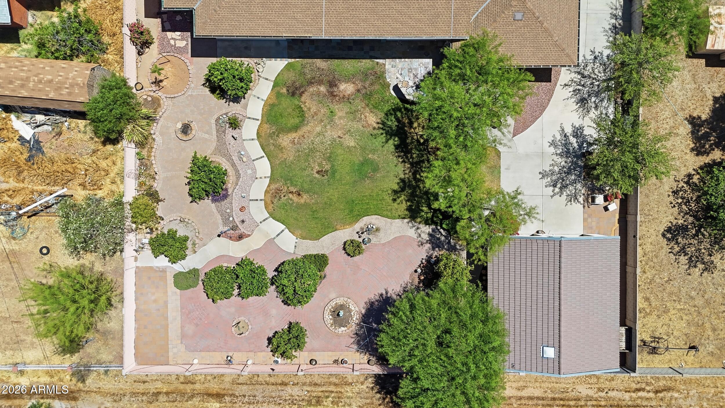 6334 East Albany Street Mesa, AZ 85205 - Photo 61 of 72 an aerial view of a house