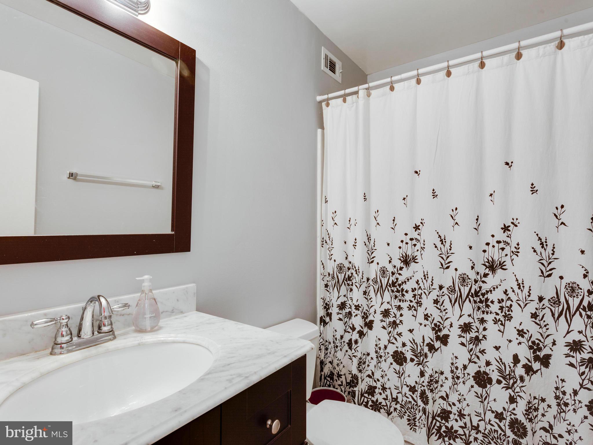 2334 Antiqua Court Reston, VA 20191 - Photo 25 of 30 a bathroom with a sink and a mirror