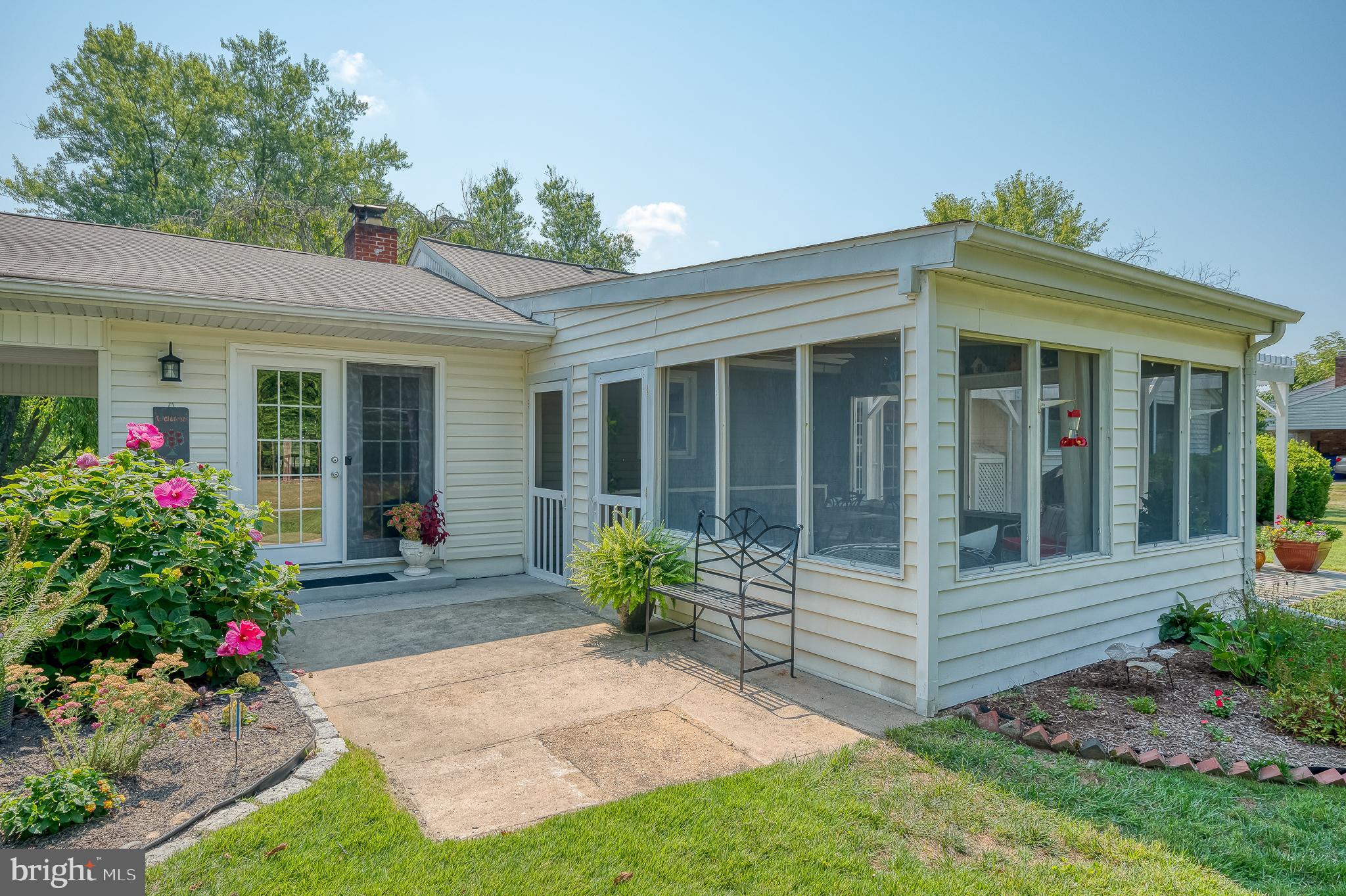 1818 Abelia Road Fallston, MD 21047 - Photo 52 of 79 Patio off One Side of Screened Porch