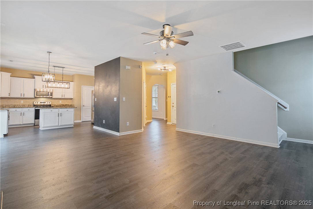 4964 Aberdeen Road Raeford, NC 28376 - Photo 12 of 50 a view of a kitchen with a sink and a window