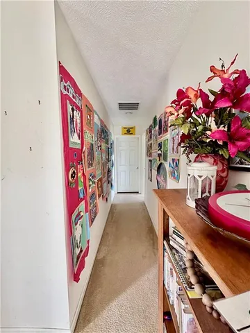 a view of a room with shelves