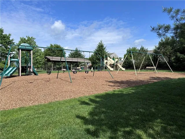 a park with kid zone