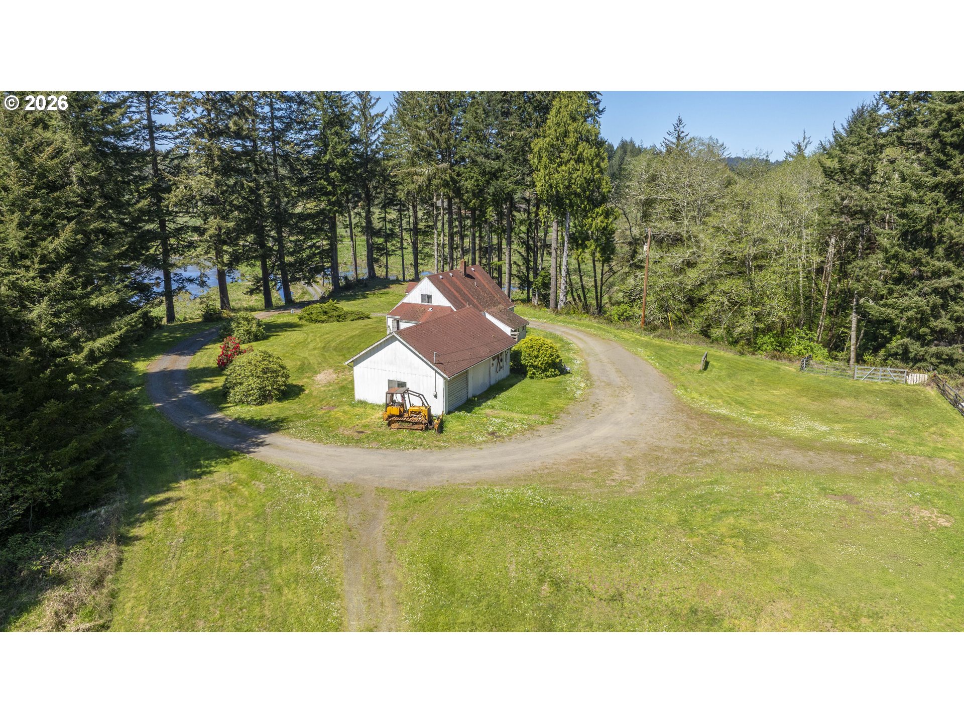 94010 North Way Lane North Bend, OR 97459 - Photo 13 of 21 a black and white photo of a house