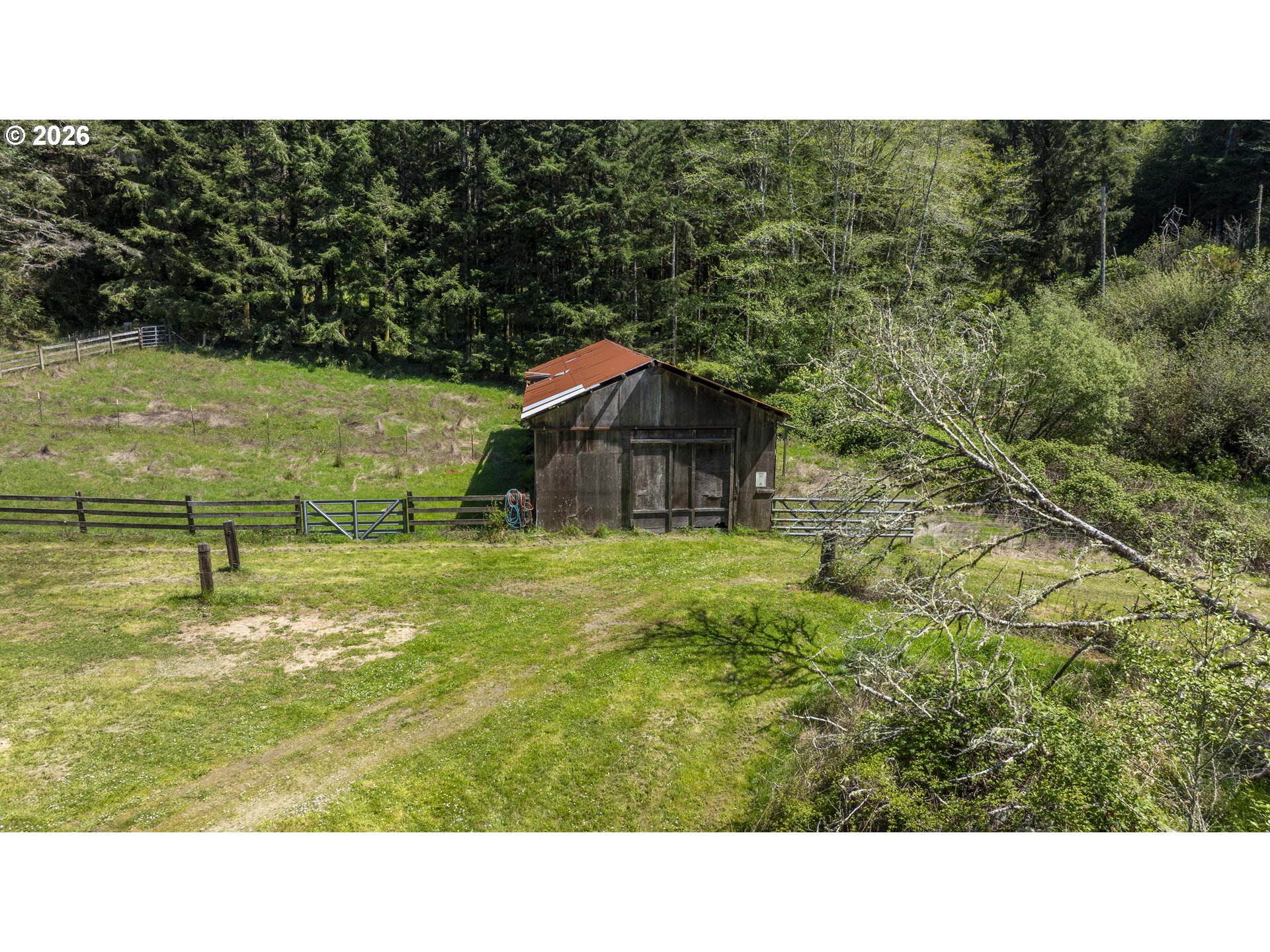 94010 North Way Lane North Bend, OR 97459 - Photo 18 of 21 a black and white photo of a house