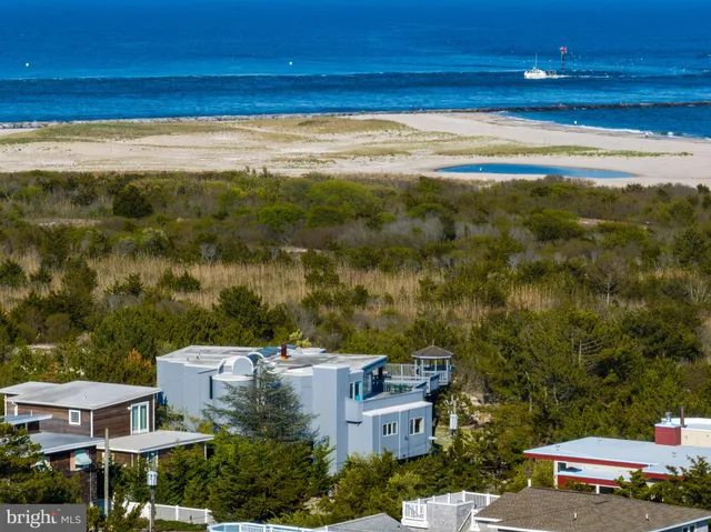 a view of an ocean and beach