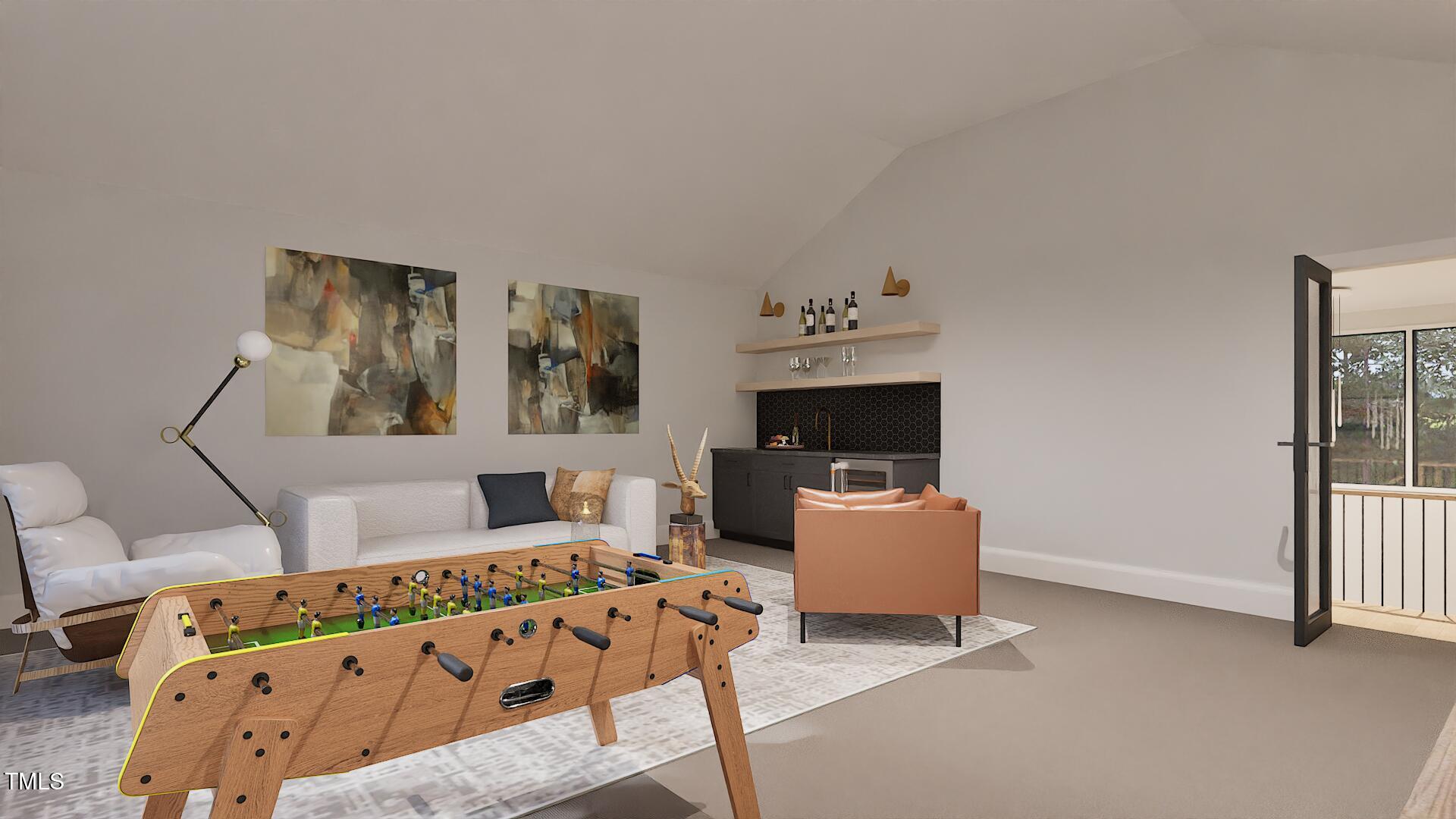 429 Shinleaf Pond Trail Raleigh, NC 27614 - Photo 21 of 31 a bedroom with furniture and a fireplace