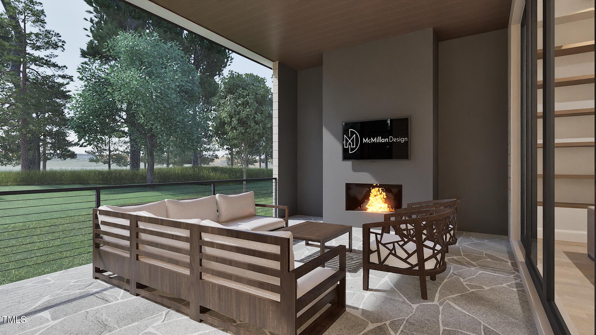 429 Shinleaf Pond Trail Raleigh, NC 27614 - Photo 27 of 31 a backyard of a house with yard and outdoor seating