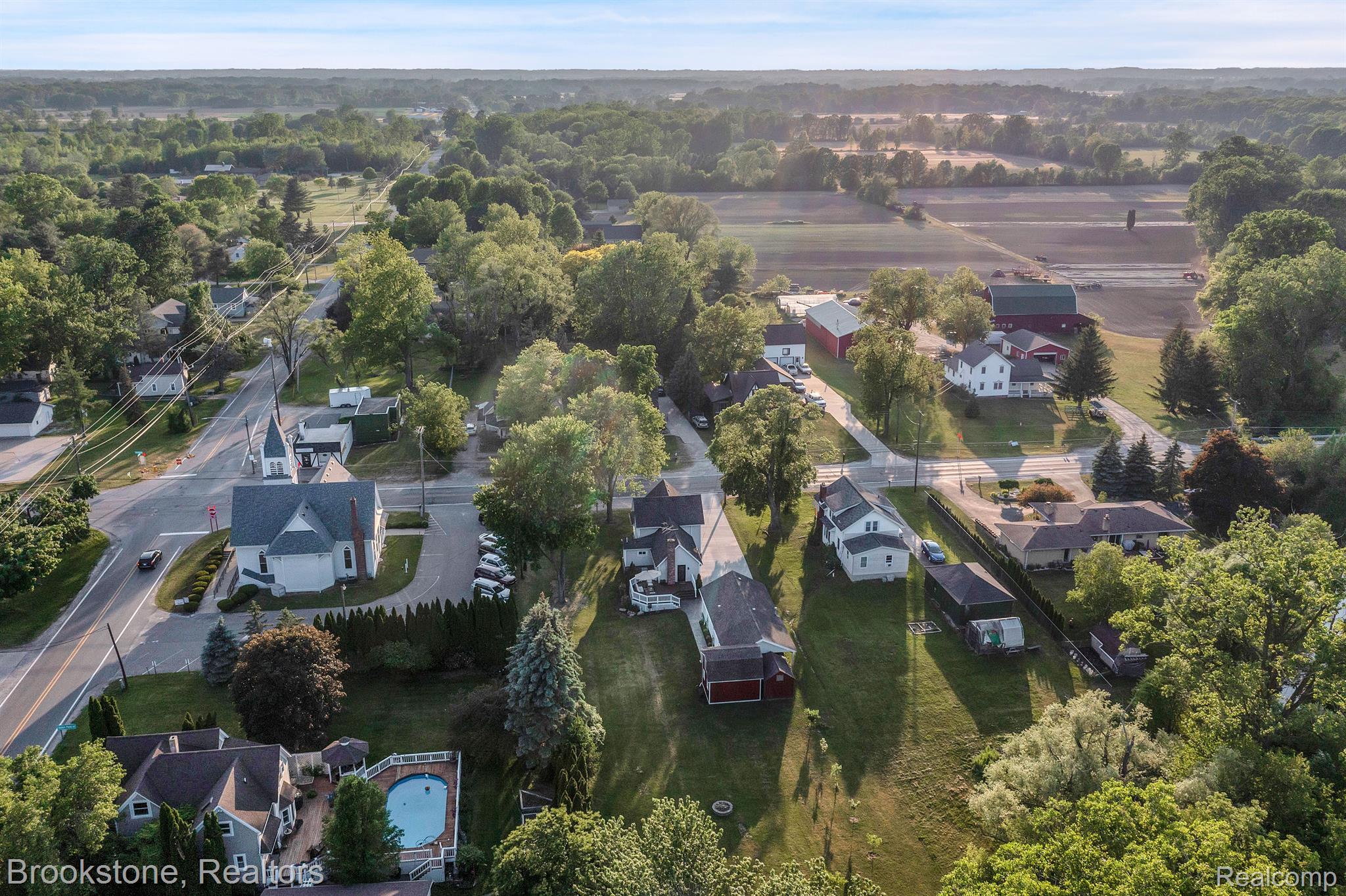59074 Romeo Plank Road Ray, MI 48096 - Photo 37 of 48 Drone Shot