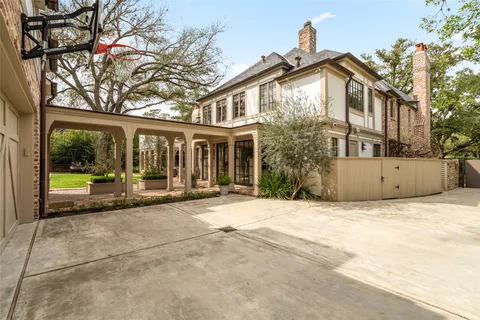 a front view of a house with a garage
