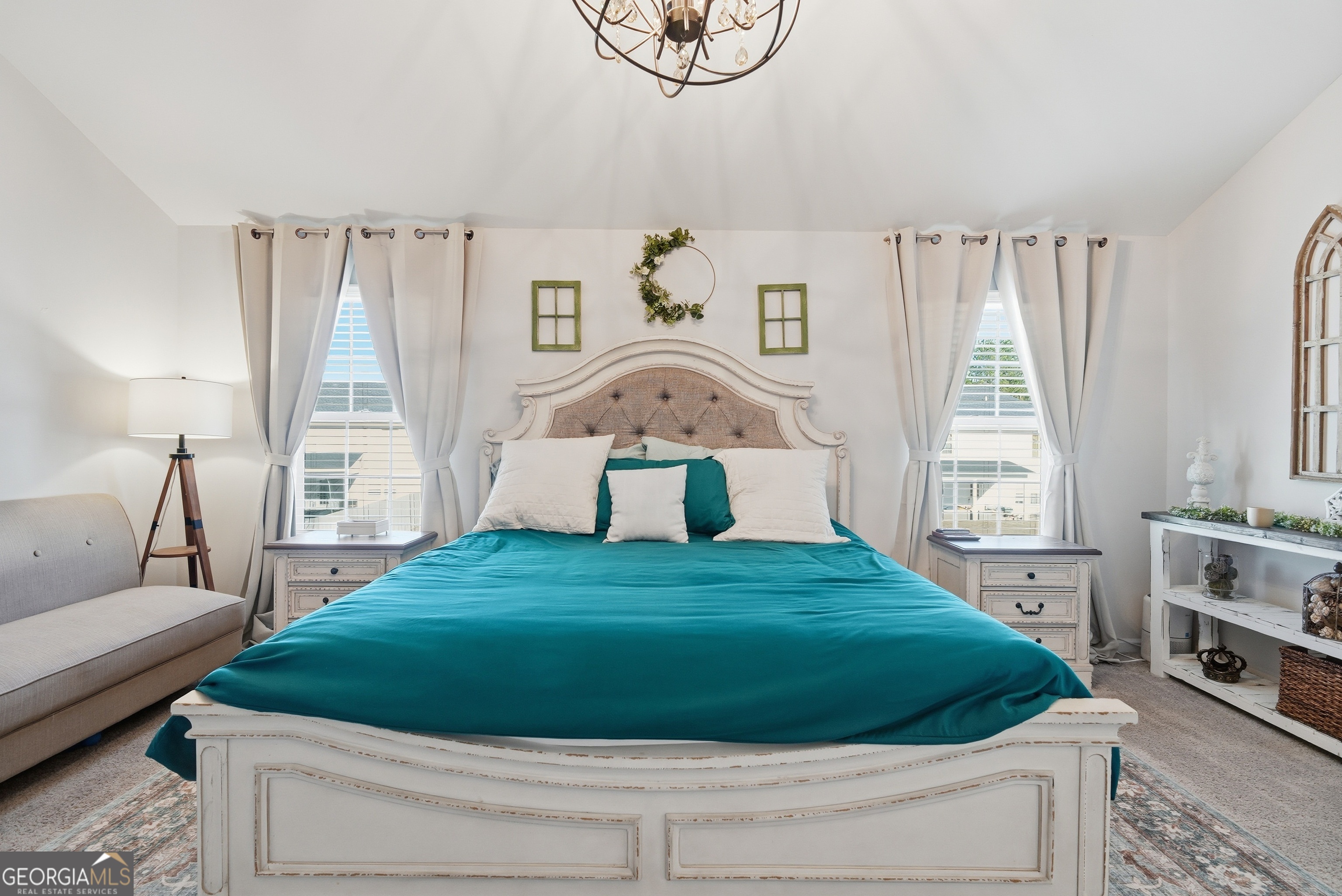 1160 Turpentine Trail Fort Stewart, GA 31313 - Photo 27 of 39 a bedroom with a bed and a window