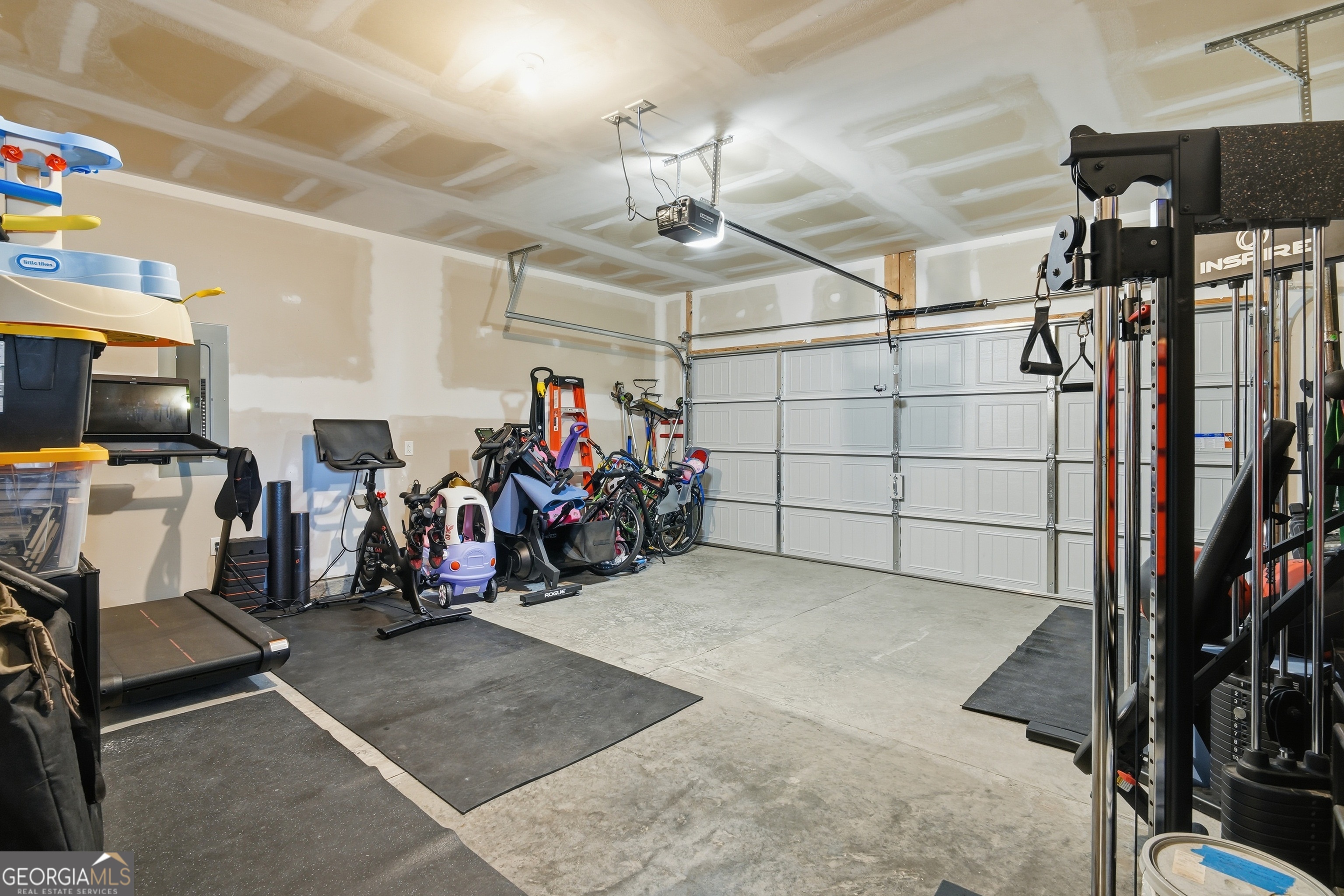 1160 Turpentine Trail Fort Stewart, GA 31313 - Photo 33 of 39 a view of a storage room with gym equipment