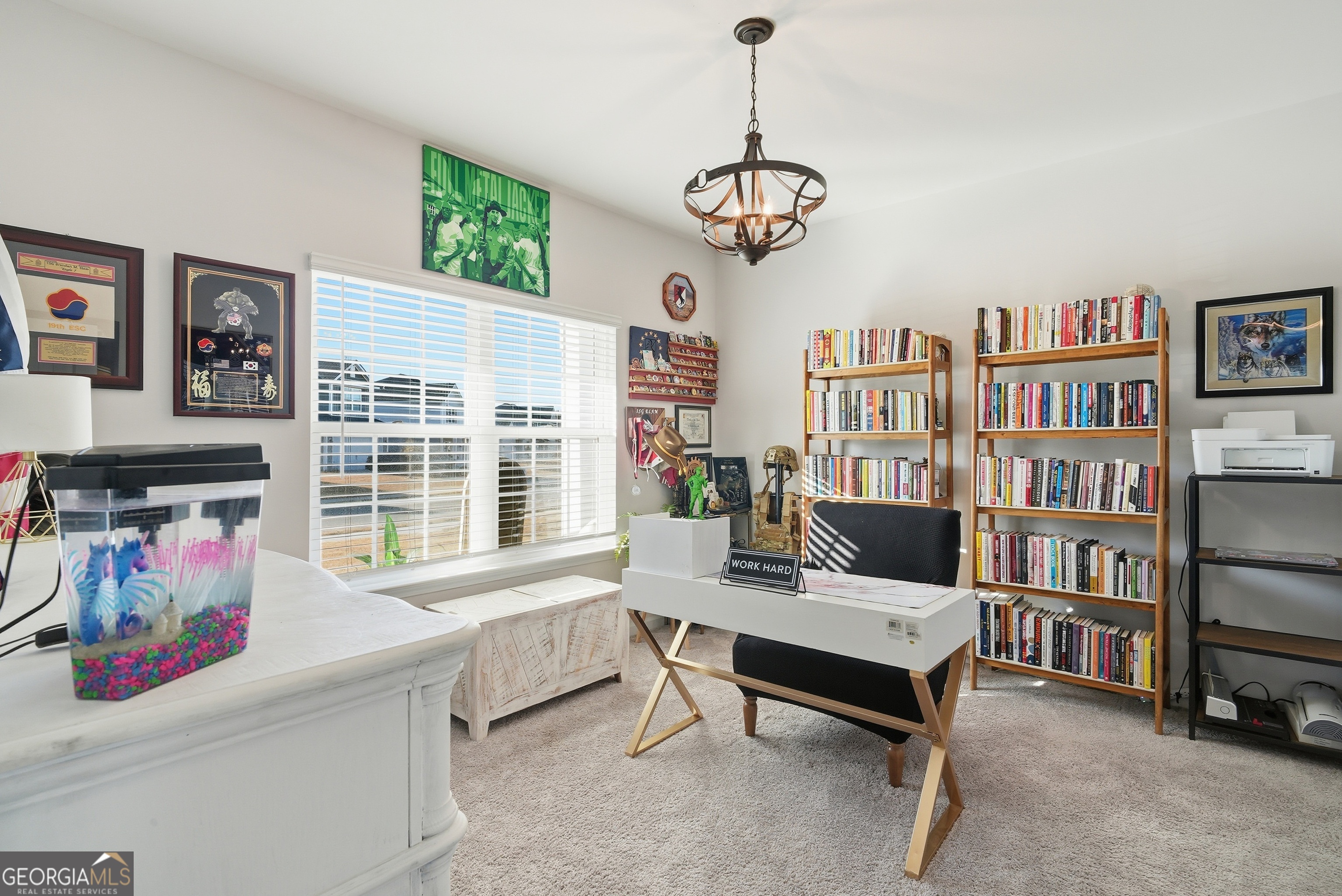 1160 Turpentine Trail Fort Stewart, GA 31313 - Photo 6 of 39 a living room with furniture cabinets and window