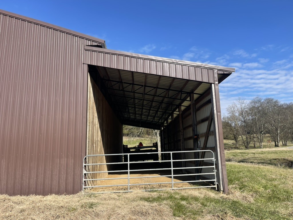 501 Gray Road Lynchburg, TN 37352 - Photo 26 of 44 a view of the deck of the house and wooden wall