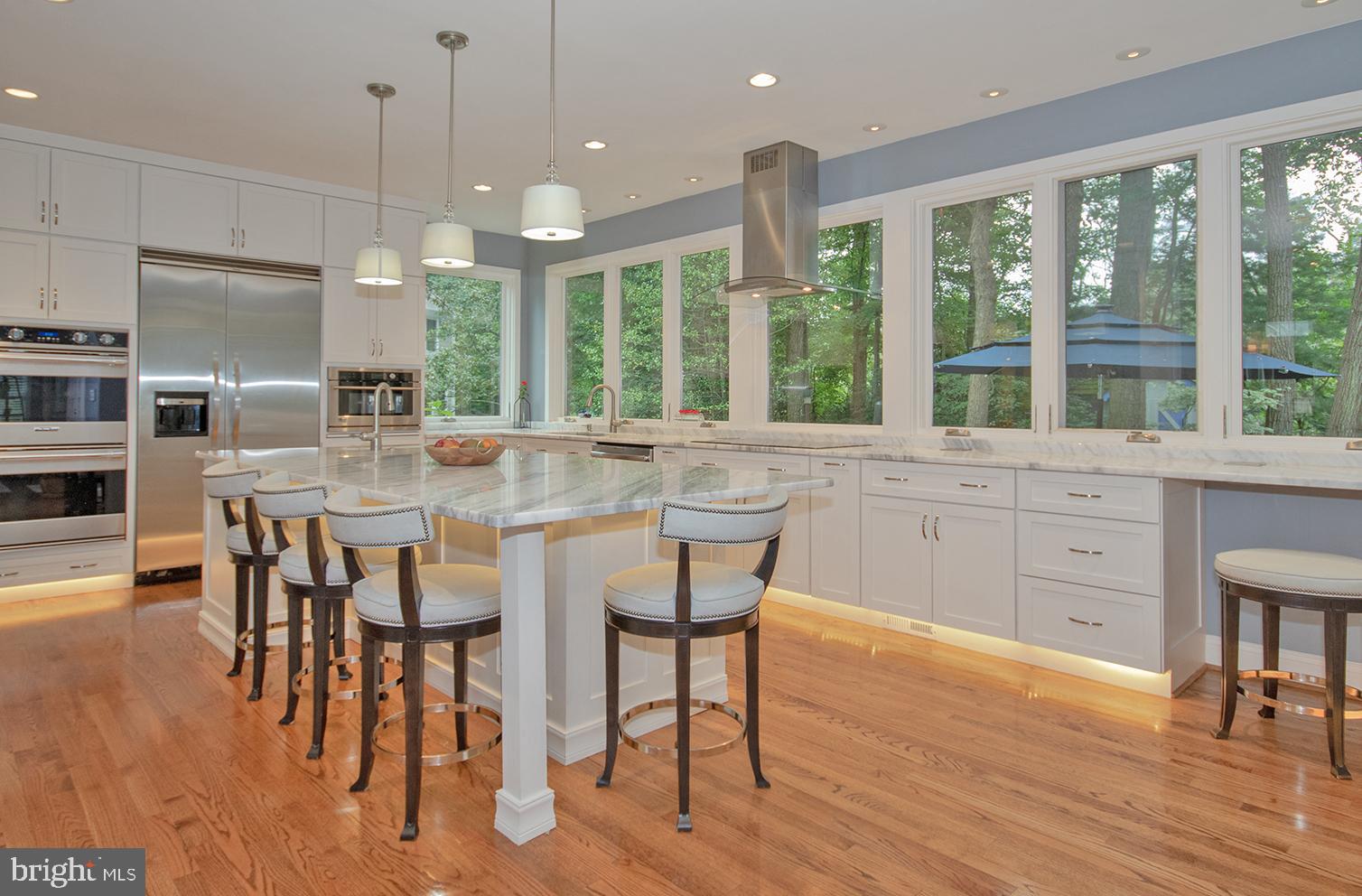 1203 Night Star Court Reston, VA 20194 - Photo 13 of 39 Kit w/wall of Windows overlooking Gorgeous Yard