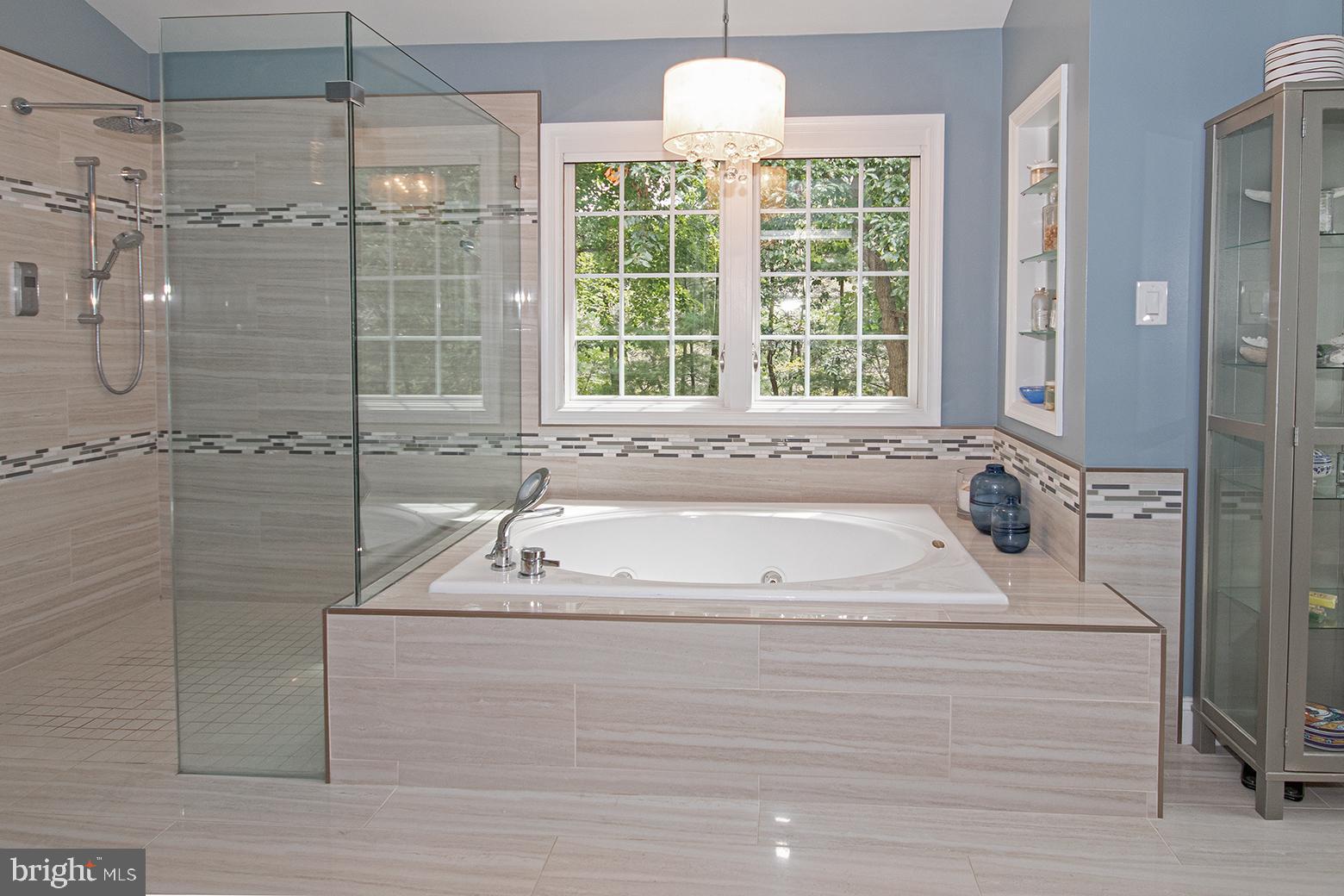 1203 Night Star Court Reston, VA 20194 - Photo 22 of 39 Owners Bath - Shower with Heated Floor