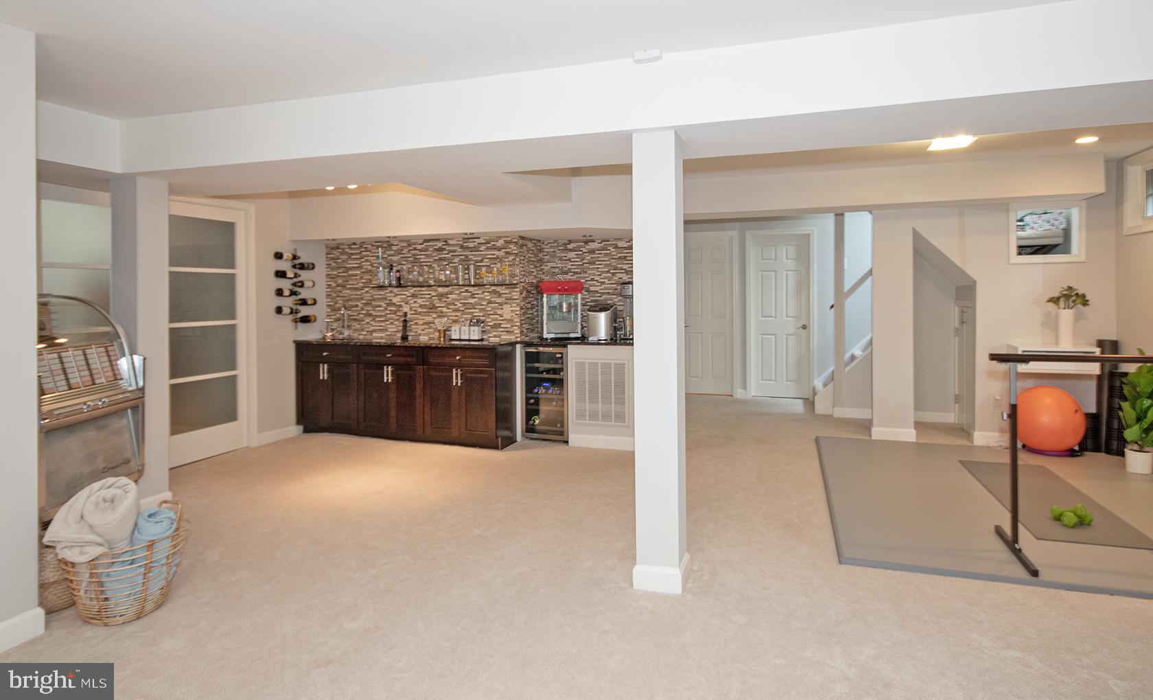1203 Night Star Court Reston, VA 20194 - Photo 28 of 39 Lower Level Recreation Room iwth Wet Bar